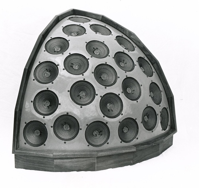 The Bose 2201 speaker, Bose's first commercial product, came out in 1965.