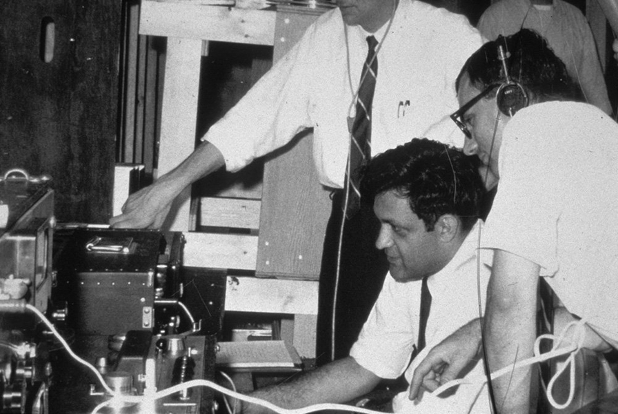 Amar Bose and research colleagues circa 1960.