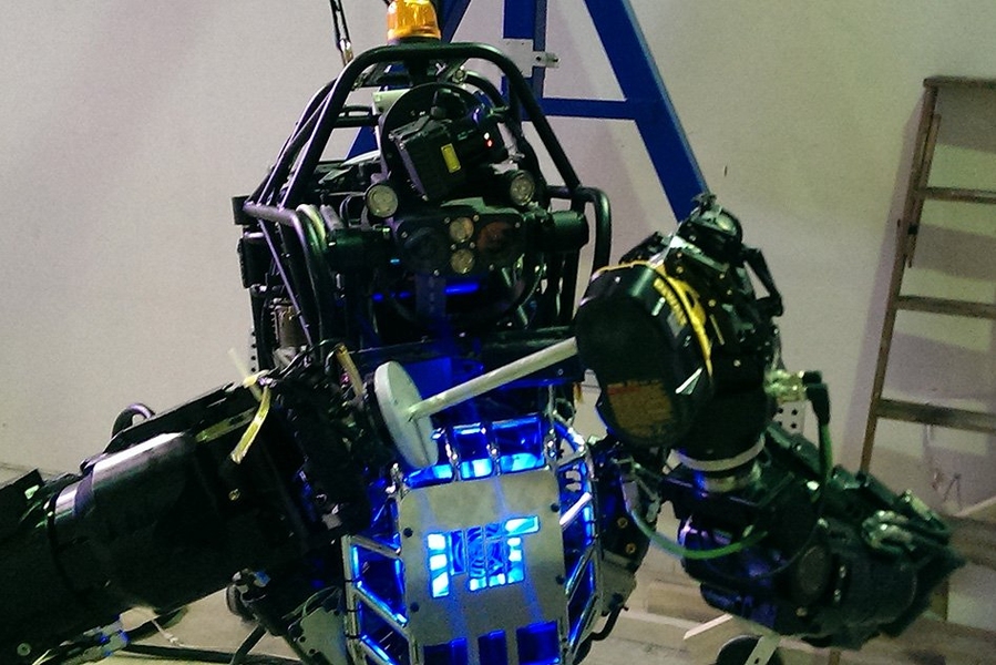 The MIT DARPA Robotics Challenge Team puts their robot through a series of tasks in preparation for the upcoming competition. 
