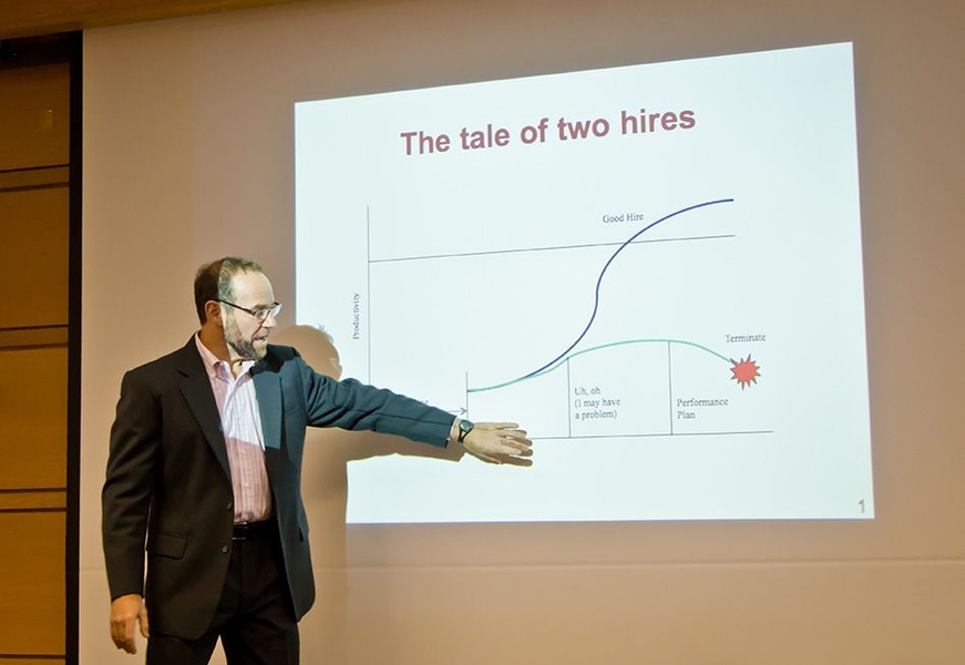 Peter Levine, venture capitalist with Andreessen Horowitz, spoke about how character affects an organization. Reflecting on his participation in several Start6 sessions, Levine commented: "Engaging with MIT students who are budding entrepreneurs couldn't be more energizing. The Start6 students are awesome. I have no doubt that there will be some strong startups that ultimately stem from this exper...