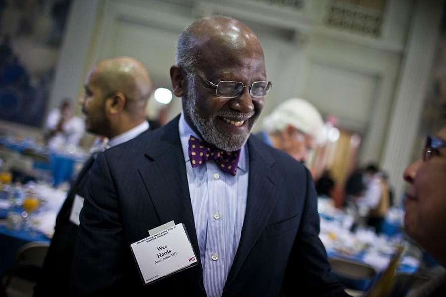 Wesley Harris, the Charles Stark Draper Professor of Aeronautics and Astronautics, received a Lifetime Achievement Award for his decades of work to promote diversity at MIT.