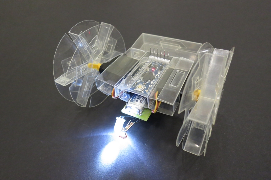 The MIT SEG: An origami-inspired Segway robot 