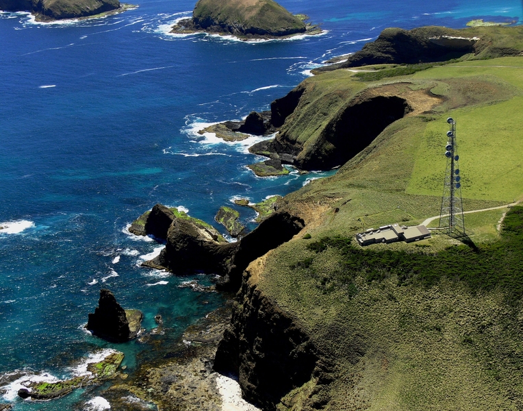 Shown here is the Cape Grim AGAGE Station in Tasmania, Australia. 