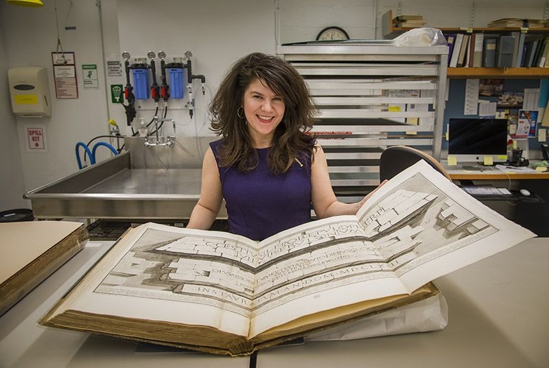 Jana Dambrogio, MIT Libraries’ Thomas F. Peterson Conservator