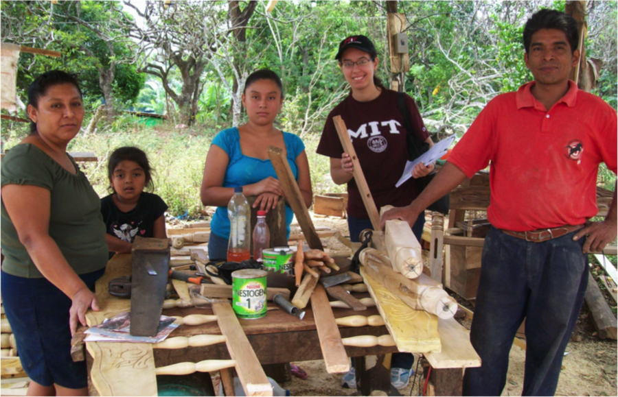 In Nicaragua, Sofia Essayan-Perez worked to support various math and science education programs.