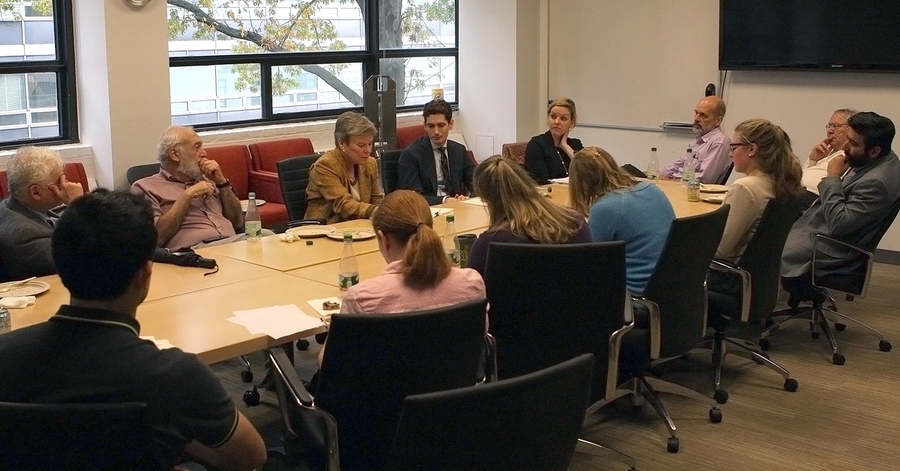 Under Secretary Rose Gottemoeller meets with NSE faculty and students to discuss application of new technologies in arms control, and the role that NSE can play.