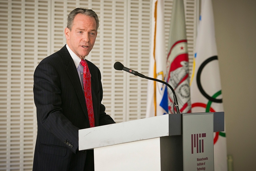 John Fish, chairman and CEO of Suffolk Construction Company, leading the US Olympic bid effort.