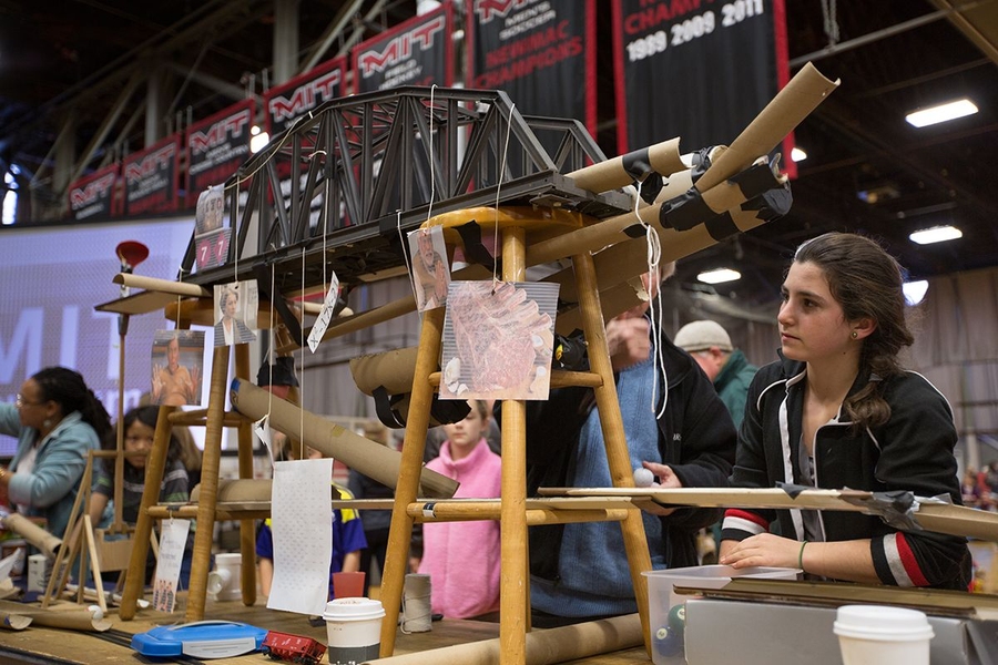 2014 F.A.T. Chain Reaction hosted by the MIT Museum
