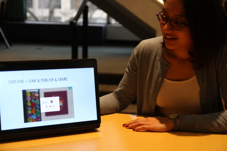 One Charm School offering teaches students tips for marketing themselves.