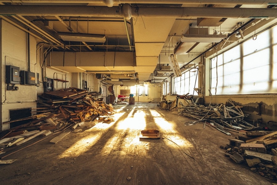 Afternoon light, Building 12