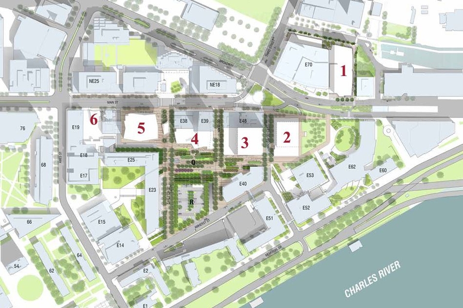 Overview of the site plan