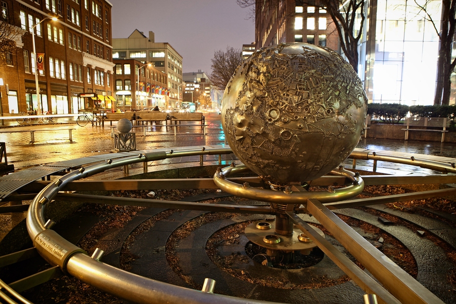 Kendall Square in Cambridge, Massachusetts, is an innovation center for the world. 