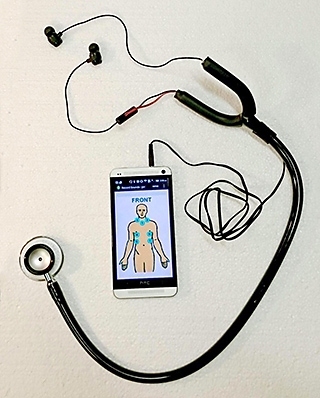 Rich Fletcher, a research scientist based at MIT D-Lab and Daniel Chamberlain, a Tata Center for Technology and Design fellow, teamed up with pulmonary experts in India to develop a solution for diagnosing pulmonary disease that employs a simple mobile stethoscope and a common peak flow meter, which together cost less than $50 in low volumes. 
