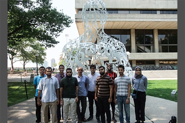 Masdar Institute PhD students at MIT for the fall term, conducting research and attending classes