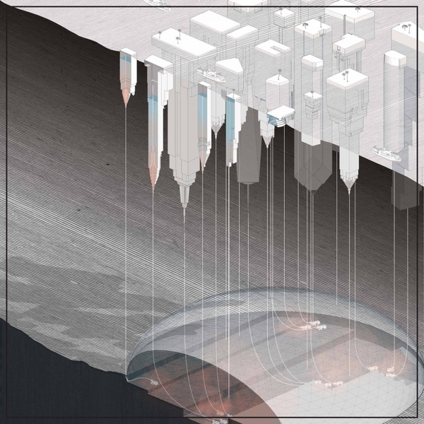 "Below the Water Towers," from "<a href="http://design-earth.org/projects/pacific-aquarium/">Pacific Aquarium</a>" by Design Earth
