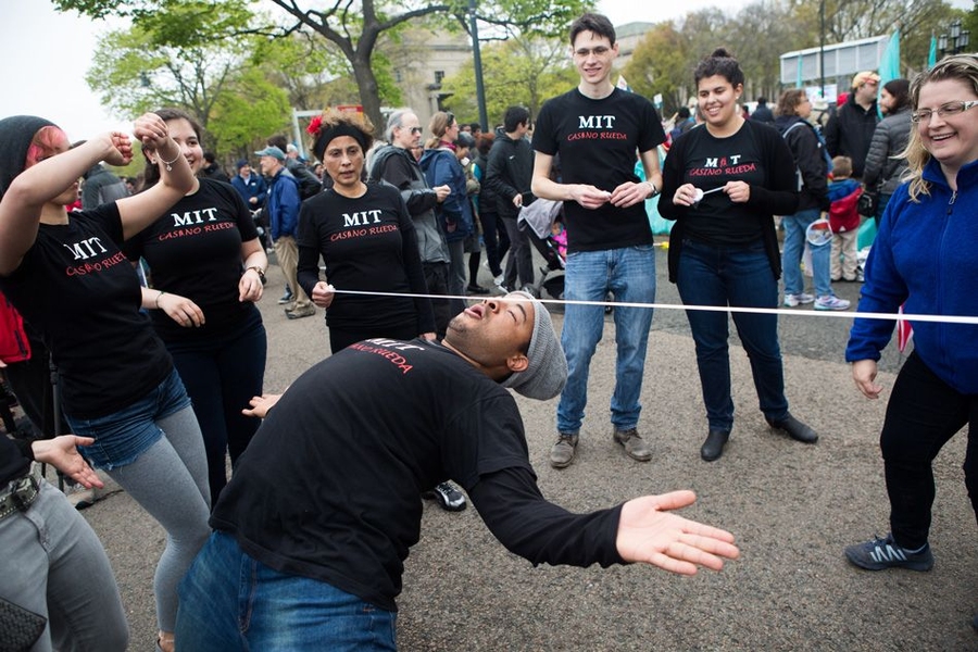 MIT’s Casino Rueda salsa dancing club.

