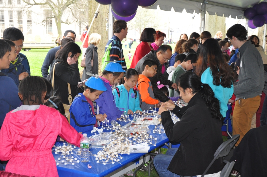 MIT Open House activities from the Department of Civil and Environmental Engineering were designed for visitors of all ages.