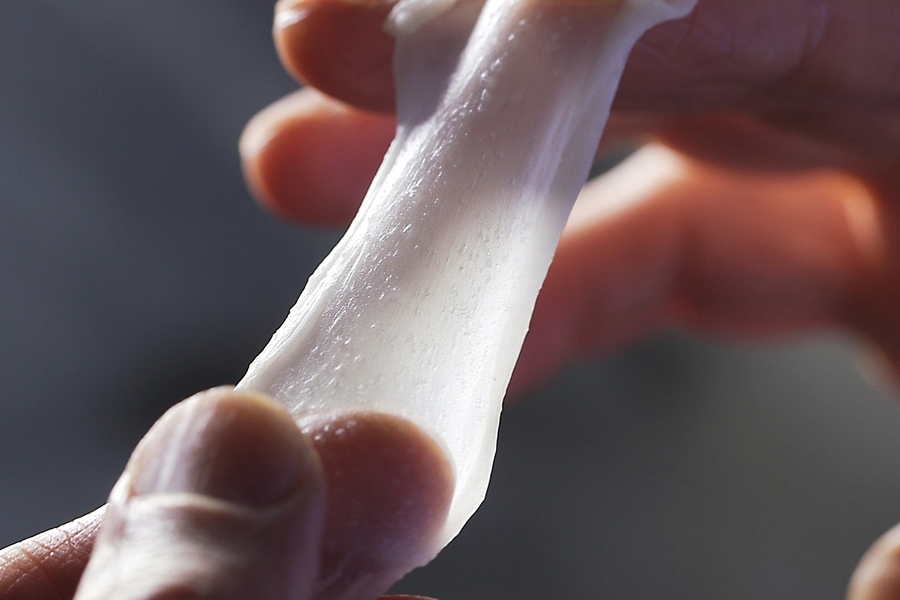 The "artificial skin" developed by Professor Ioannis Yannas is known as Integra. The film "Hope Regenerated," which received a 2016 New England Emmy Award, chronicles the story of how it was invented in the 1970s. 