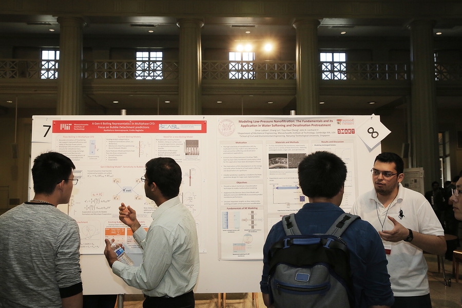 Poster sessions ran from 11 a.m. to 7 p.m. at the third annual MERE.