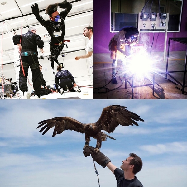 MISTI Instagram winners: (clockwise from top left) Pierre Bertrand, Navil Perez, and James Addison.