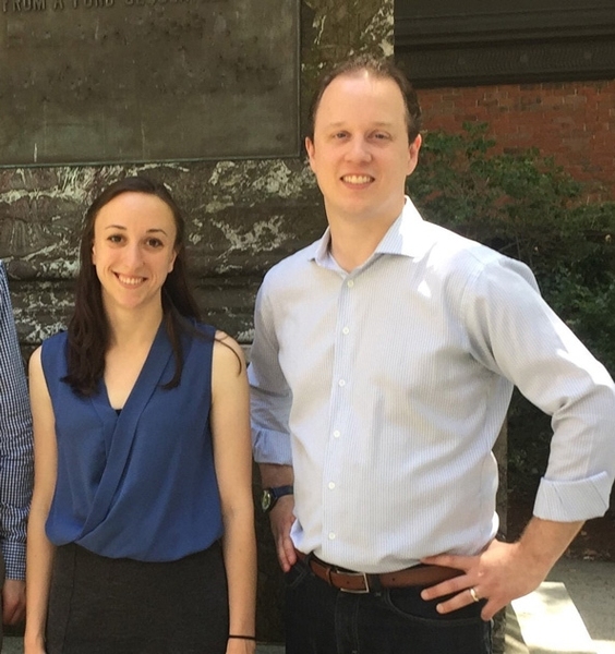 EverVest co-founders Teasha Feldman '14 and Mike Reynolds MBA '14