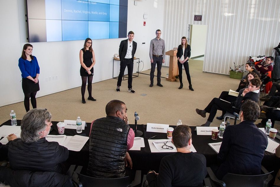 Student-led teams, drawn from across the MIT community, pitched their ideas at the MIT Media Lab to become part of the inaugural cohort for DesignX, the new entrepreneurship accelerator from the School of Architecture and Planning.

