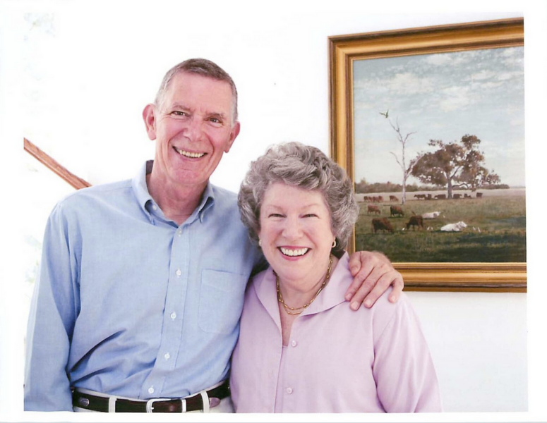 Patricia and James Poitras ’63 