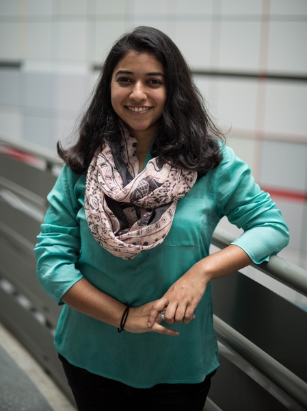 Senior Jahnavi Kalpathy took a year-long leave of absence from MIT and interned at Tesla Motors and Jabil Circuits.