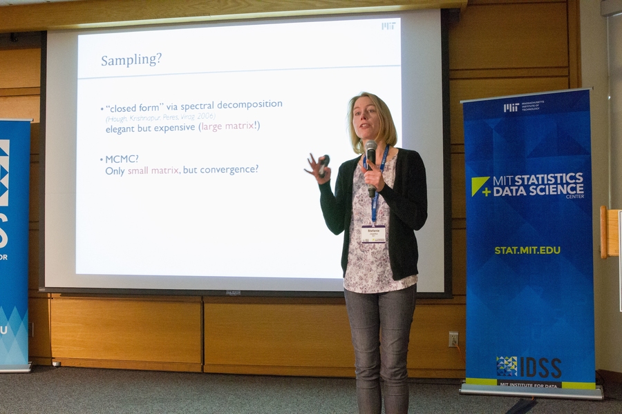 Stefanie Jegelka, assistant professor in MIT's Department of Electrical Engineering and Computer Science, discusses machine learning algorithms.