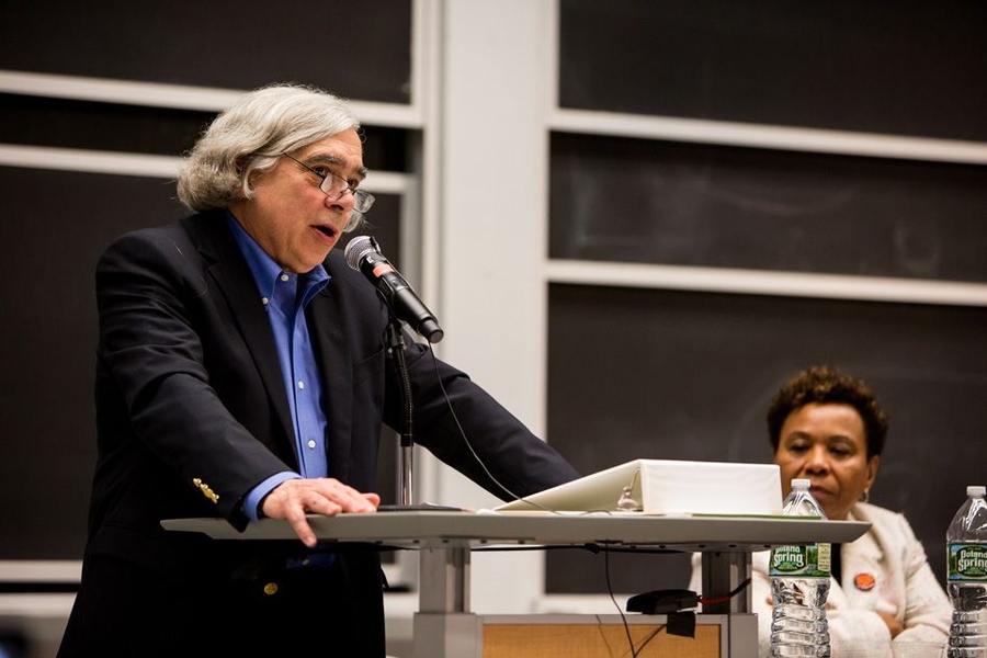 As U.S. Secretary of Energy, Moniz played a major role in the negotiations that led to a ground-breaking treaty with Iran to limit that country’s development of nuclear materials. “This was an important example of diplomacy reaching critical security goals without a shot being fired,” he said at the May 6 conference.
