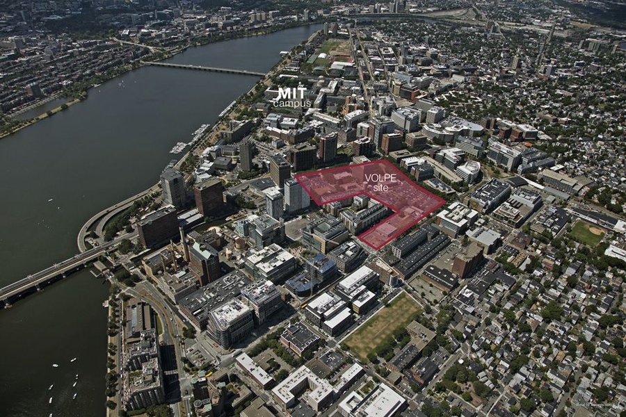 The Volpe redevelopment site
