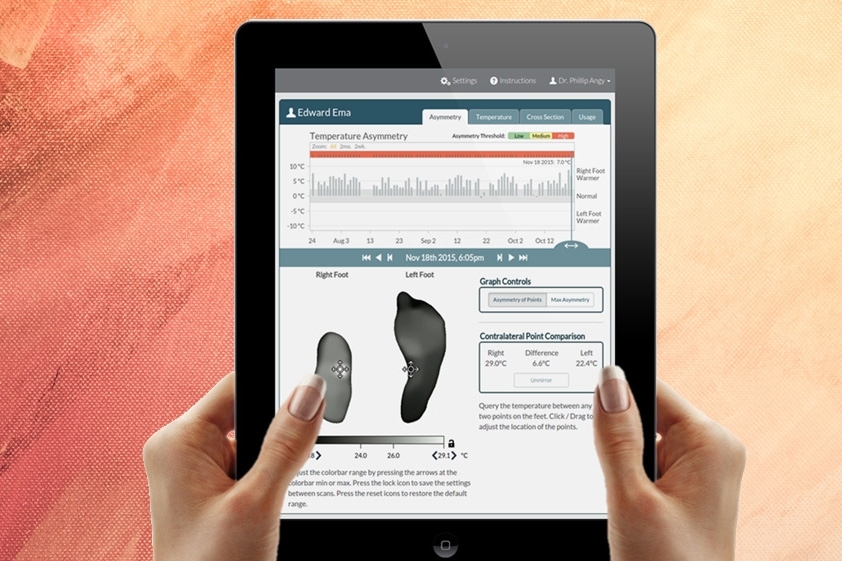 MIT startup Podimetrics has developed a smart mat that can detect early warning signs before foot ulcers form, which may drastically reduce amputations and cut medical costs.
