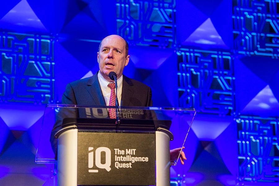 MIT Provost Martin Schmidt described the promise of AI. "This is tremendously exciting. We all look forward to what we are going to see as the Intelligence Quest reaches its full potential."