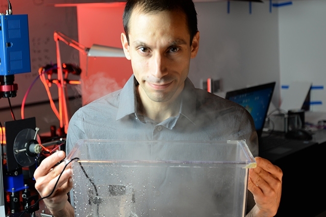 Guy Satat is a $15,000 Lemelson-MIT "Drive it!" graduate winner for his All Photons Imaging for augmented driving.