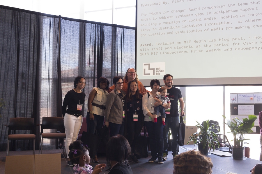 The Irth team won the Media for Change Award for their app that collects and shares health care experiences from diverse and underserved populations.