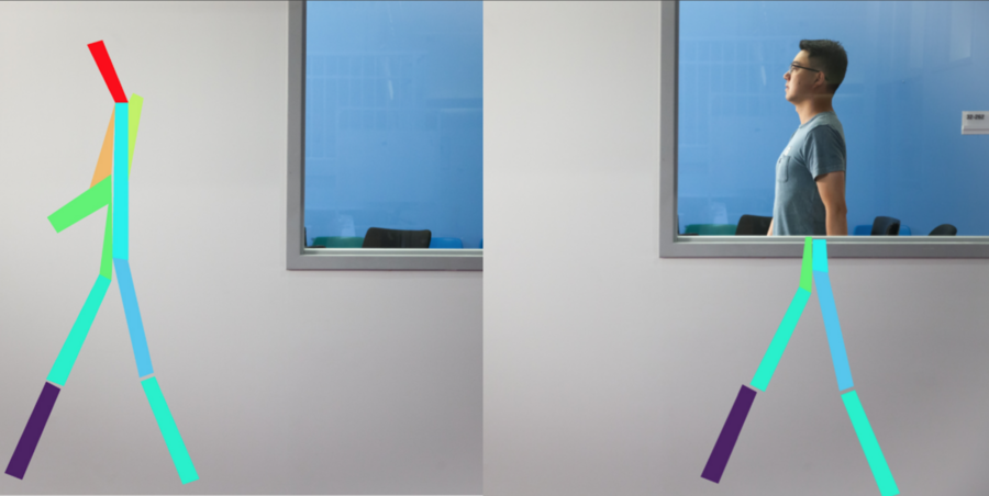 Using wireless signals, RF-Pose could serve as a health care system to monitor patients' movements from the other side of a wall.