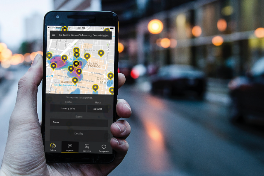 A smartphone displays the Base Operations app.