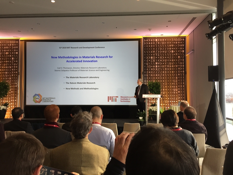 Carl Thompson, director of the materials research laboratory and the Stavros Salapatas Professor of Materials Science and Engineering, describes the convergence of advances in nanoscale imaging, computerized prediction of materials structure and marketplace analysis. 