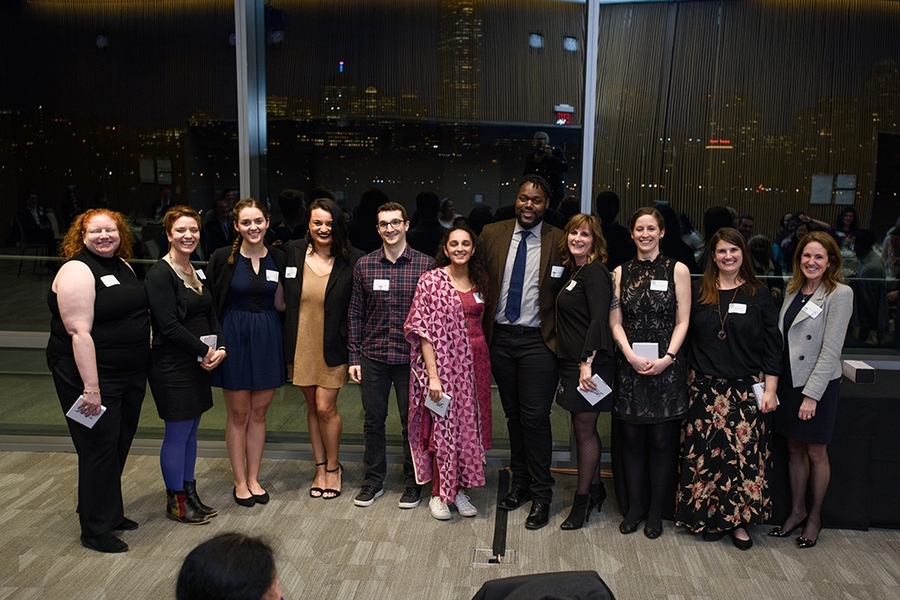 Violence Prevention and Response and Title IX and Bias Response office staff were acknowledged for their work to prevent and respond to sexual misconduct at MIT by Chancellor Cynthia Barnhart.
