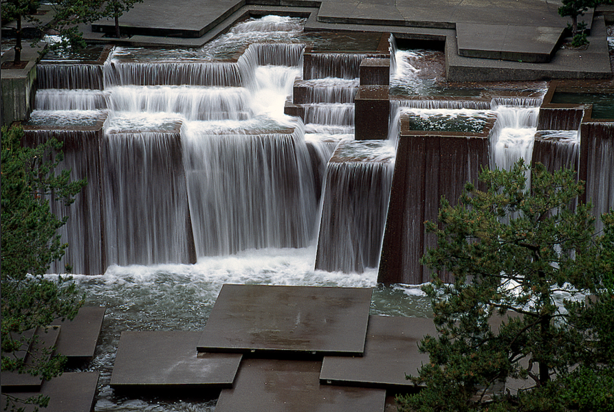 "Ira's Fountain," Lawrence Halprin and Associates