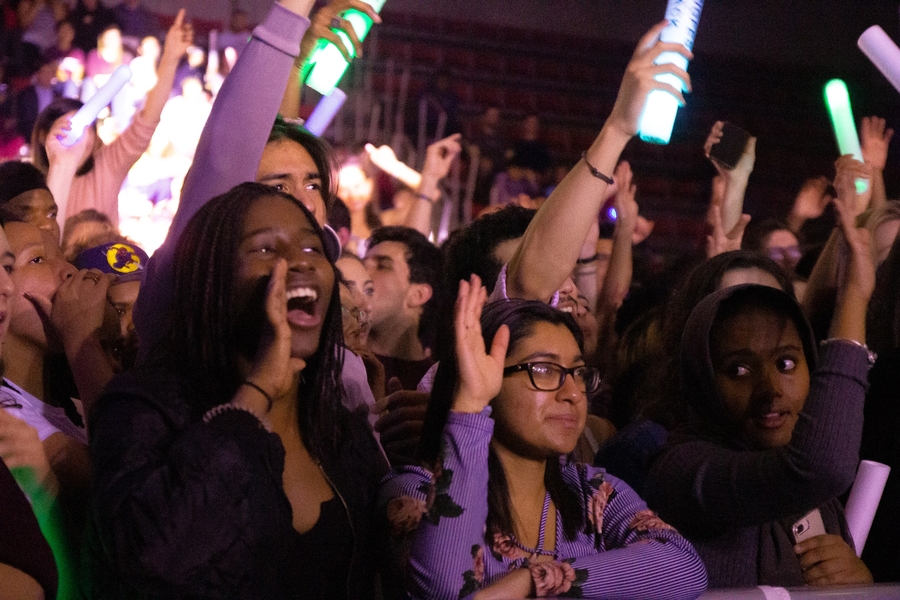 MIT students enjoy SpringFEST 2019.