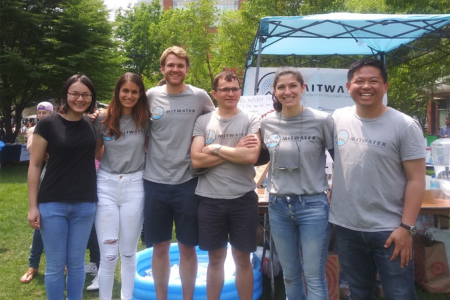 The MIT Water Club conducted a water taste test and outreach event at the Cambridge Arts River Festival.
