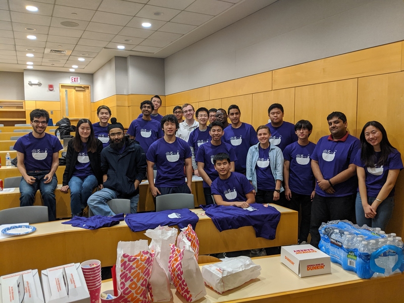 Organizers of the inaugural MIT Science Bowl Invitational held Nov. 16