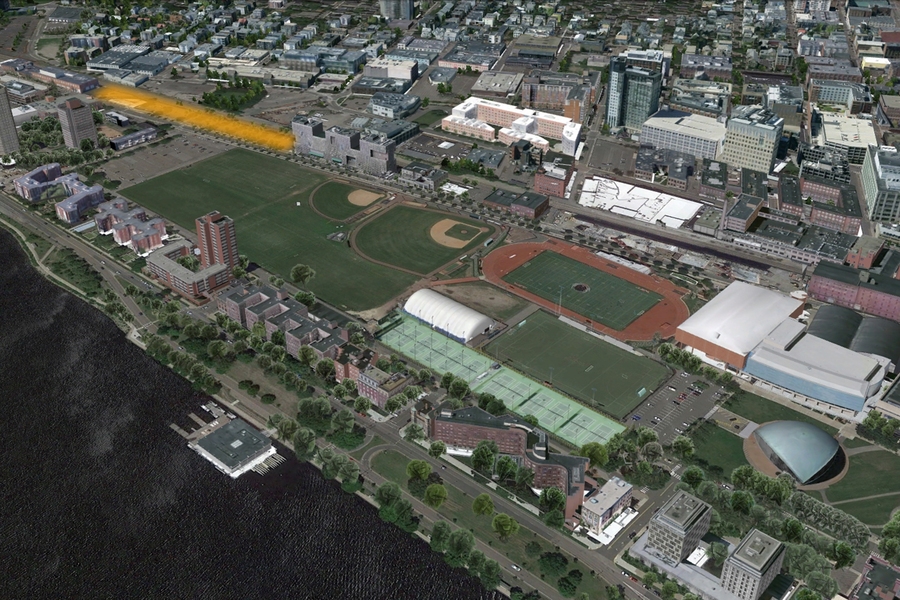 MIT is embarking on a project to design and construct new graduate housing at the west end of campus on the site of the West Lot parking area and Building W89 (MIT Police). 