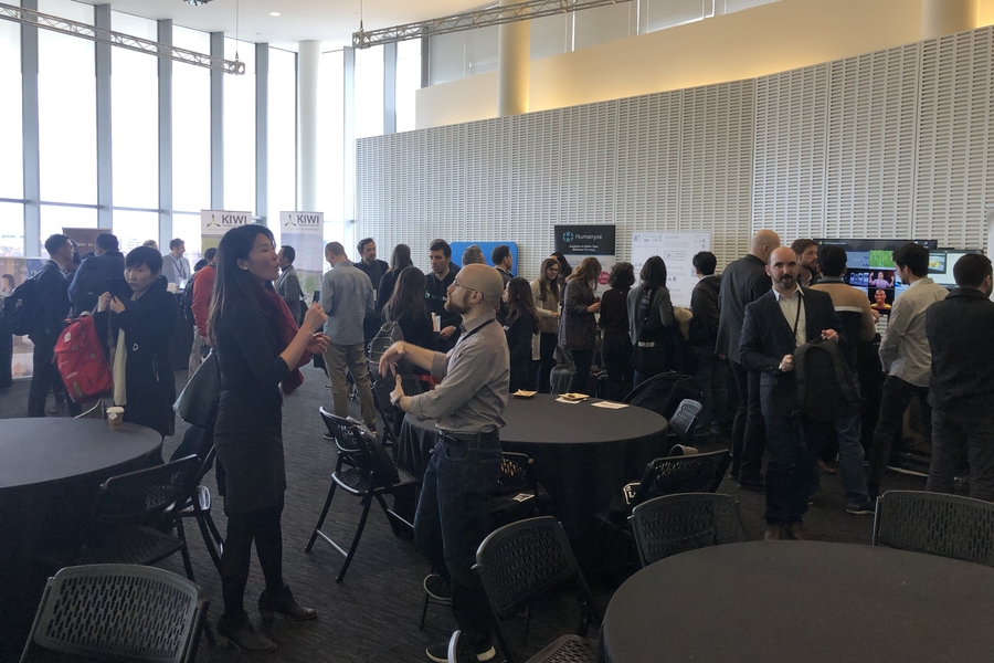 Some 25 spinoffs demo'd on the first day of the Media Lab Venture Summit.