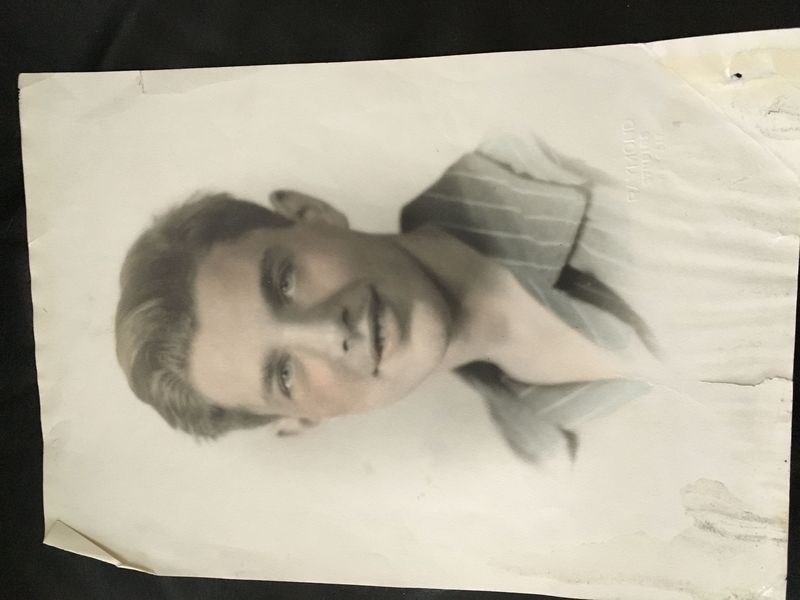 Hand tinted photo of Isadore Singer as a young man