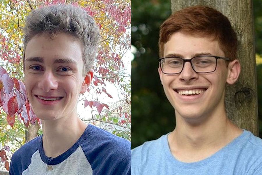 Headshot photos of Travis Dillon and Alex Cohen