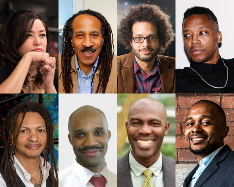 Two by four grid of portrait photos of the 2022-23 MLK Scholars