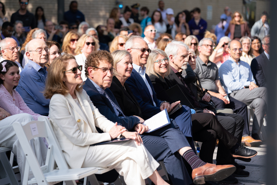 A large crowd at the event
