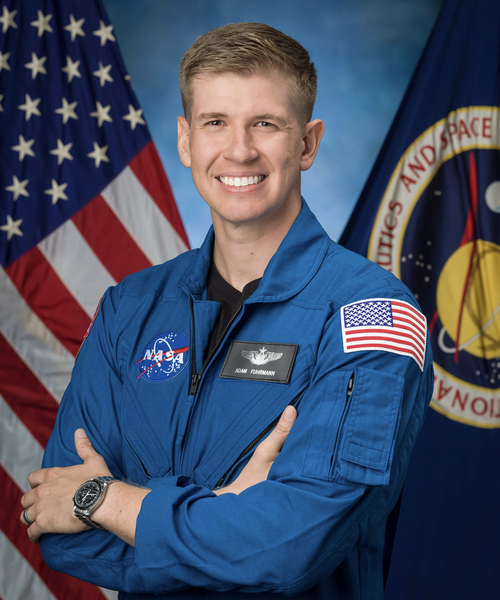 Adam Fuhrmann official NASA headshot